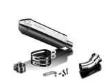 DELKEVIC Ducati Hypermotard 939/821 Slip-on Exhaust 13" Tri-Oval