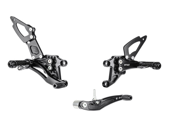 H002 - BONAMICI RACING Honda CBR1000RR (04/07) Adjustable Rearset (street) – Accessories in the 2WheelsHero Motorcycle Aftermarket Accessories and Parts Online Shop