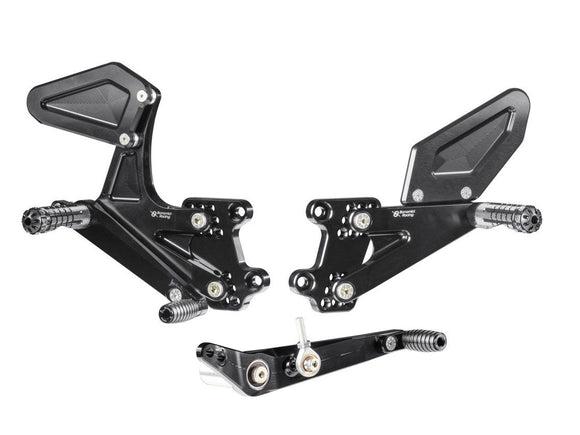 H013 - BONAMICI RACING Honda CBR1000RR (17/19) Adjustable Rearset – Accessories in the 2WheelsHero Motorcycle Aftermarket Accessories and Parts Online Shop