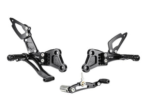 Y009 - BONAMICI RACING Yamaha FZ8 / FZ1 (06/15) Adjustable Rearset – Accessories in the 2WheelsHero Motorcycle Aftermarket Accessories and Parts Online Shop