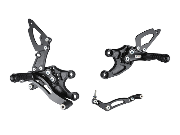 H009 - BONAMICI RACING Honda CBR1000RR (08/16) Adjustable Rearset (racing) – Accessories in the 2WheelsHero Motorcycle Aftermarket Accessories and Parts Online Shop