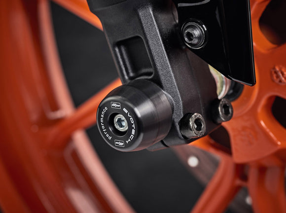 EVOTECH KTM Duke / RC Front Wheel Sliders