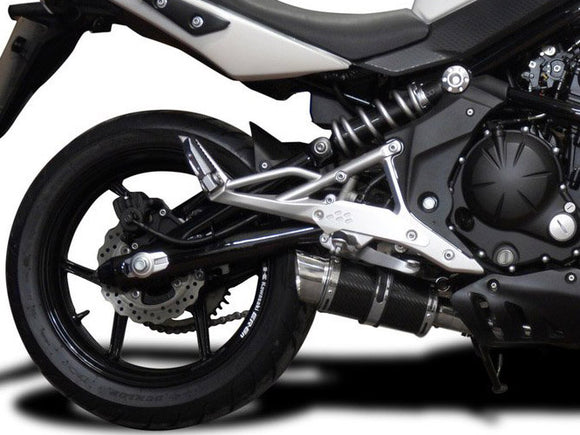 DELKEVIC Kawasaki ER-6N (09/11) Full Exhaust System with Mini 8