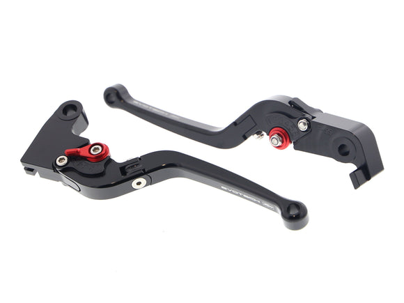 EVOTECH Triumph Daytona / Speed Triple / Thruxton / Speed Twin Handlebar Levers (Long, Folding) – Accessories in the 2WheelsHero Motorcycle Aftermarket Accessories and Parts Online Shop