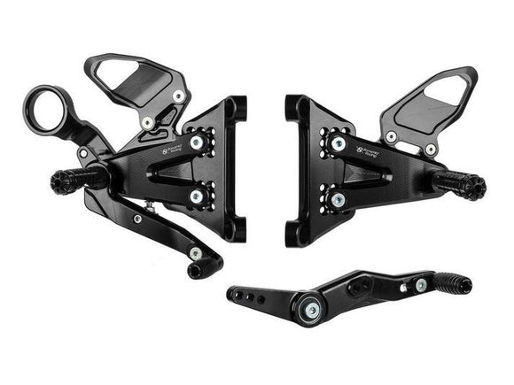 B007 - BONAMICI RACING BMW M1000RR / S1000RR (2019+) Adjustable Rearset – Accessories in the 2WheelsHero Motorcycle Aftermarket Accessories and Parts Online Shop