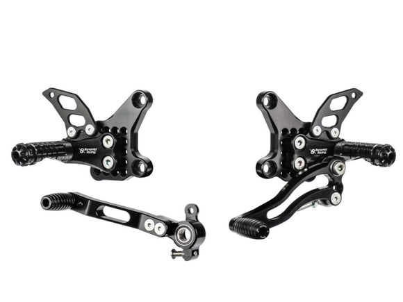 D999 - BONAMICI RACING Ducati Superbike 749 / 999 (03/07) Adjustable Rearset – Accessories in the 2WheelsHero Motorcycle Aftermarket Accessories and Parts Online Shop