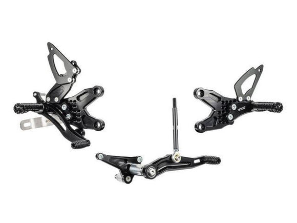 B001R - BONAMICI RACING BMW S1000R / S1000RR Adjustable Rearset (racing) – Accessories in the 2WheelsHero Motorcycle Aftermarket Accessories and Parts Online Shop