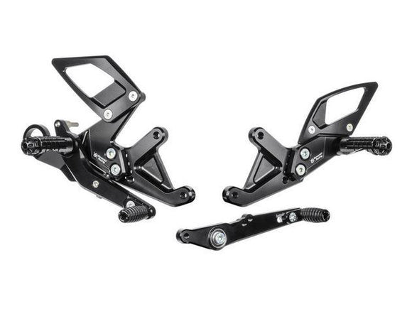 B005 - BONAMICI RACING BMW S1000RR (15/18) Adjustable Rearset – Accessories in the 2WheelsHero Motorcycle Aftermarket Accessories and Parts Online Shop