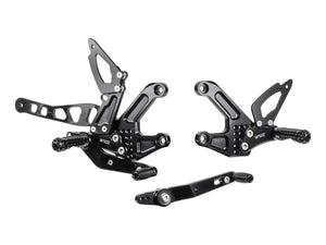 Y014 - BONAMICI RACING Yamaha MT-10 (16/21) Adjustable Rearset – Accessories in the 2WheelsHero Motorcycle Aftermarket Accessories and Parts Online Shop