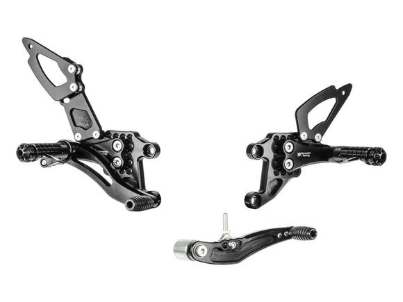 H001 - BONAMICI RACING Honda CBR600RR (03/06) Adjustable Rearset (street) – Accessories in the 2WheelsHero Motorcycle Aftermarket Accessories and Parts Online Shop