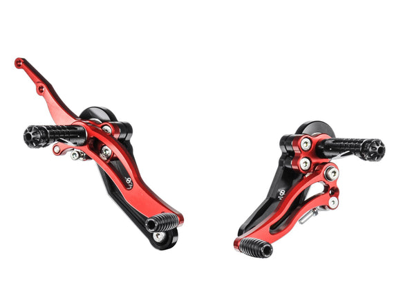 DH02 - BONAMICI RACING Ducati Hypermotard 796 / 1100 / 1100 Evo (07/12) Adjustable Rearset (racing) – Accessories in the 2WheelsHero Motorcycle Aftermarket Accessories and Parts Online Shop