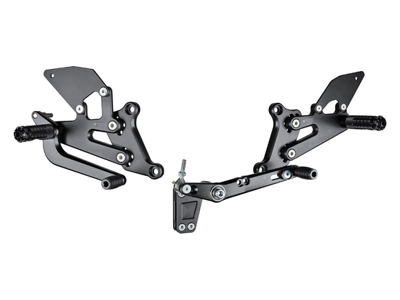 H011 - BONAMICI RACING Honda CBR500R / CB500 (13/18) Adjustable Rearset – Accessories in the 2WheelsHero Motorcycle Aftermarket Accessories and Parts Online Shop