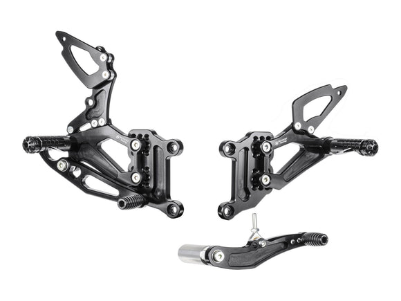 Y002 - BONAMICI RACING Yamaha YZF-R1 (04/06) Adjustable Rearset (street) – Accessories in the 2WheelsHero Motorcycle Aftermarket Accessories and Parts Online Shop