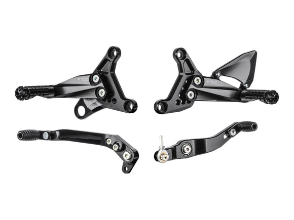 MV02 - BONAMICI RACING MV Agusta Brutale 675 / 800 / Dragster 800 (12/15) Adjustable Rearset – Accessories in the 2WheelsHero Motorcycle Aftermarket Accessories and Parts Online Shop
