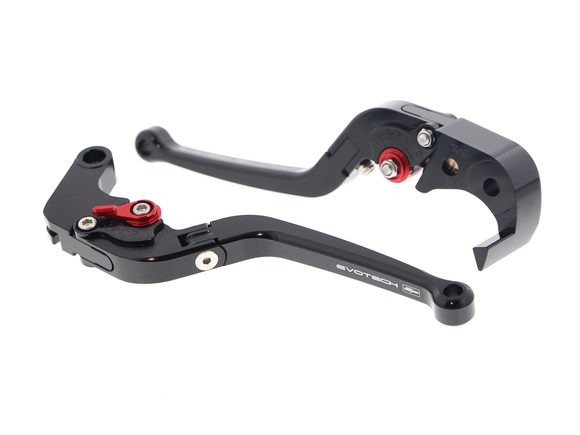 EVOTECH Suzuki GSX-R / GSX-S Handlebar Levers (Long, Folding) – Accessories in the 2WheelsHero Motorcycle Aftermarket Accessories and Parts Online Shop