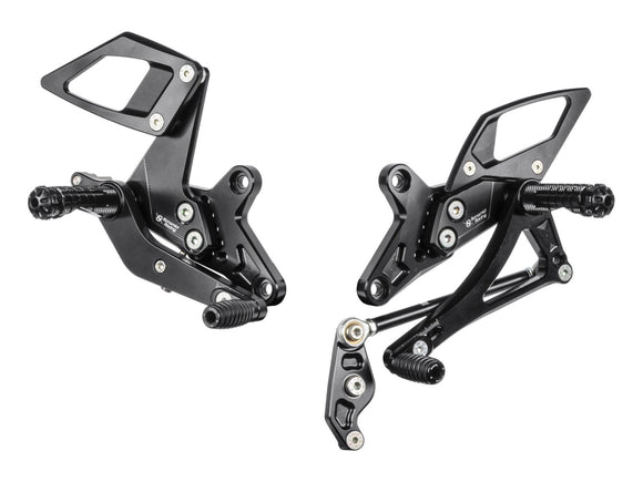 KT02 - BONAMICI RACING KTM 1290 Super Duke R (14/16) Adjustable Rearset – Accessories in the 2WheelsHero Motorcycle Aftermarket Accessories and Parts Online Shop
