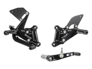 H012 - BONAMICI RACING Honda CBR650R / CB650 (2014+) Adjustable Rearset – Accessories in the 2WheelsHero Motorcycle Aftermarket Accessories and Parts Online Shop