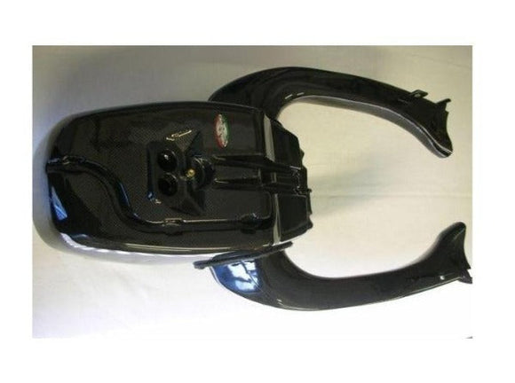 CARBONVANI Ducati Superbike 1098R Carbon Air Box witch Ducts
