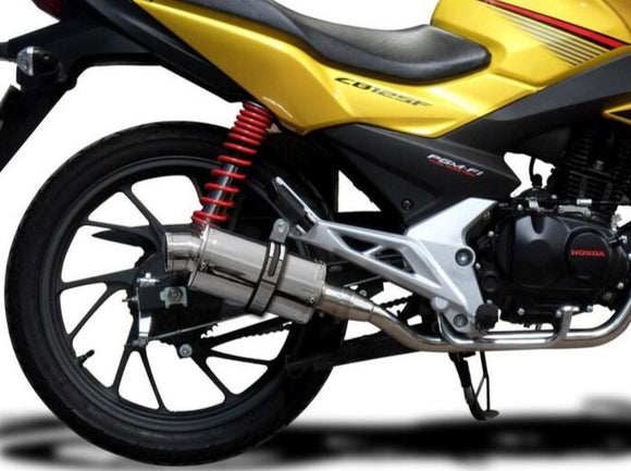 DELKEVIC Honda CB125F (15/18) Full Exhaust System with SS70 9
