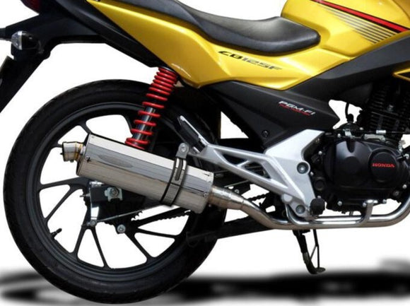 DELKEVIC Honda CB125F (15/18) Full Exhaust System with Stubby 14