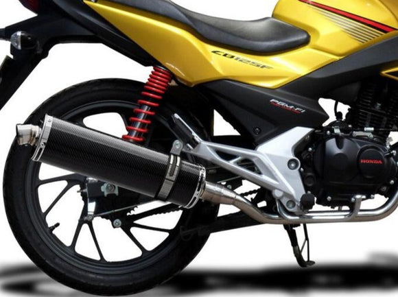 DELKEVIC Honda CB125F (15/18) Full Exhaust System with Stubby 18