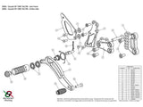 S005 - BONAMICI RACING Suzuki SV1000 (03/07) Adjustable Rearset – Accessories in the 2WheelsHero Motorcycle Aftermarket Accessories and Parts Online Shop