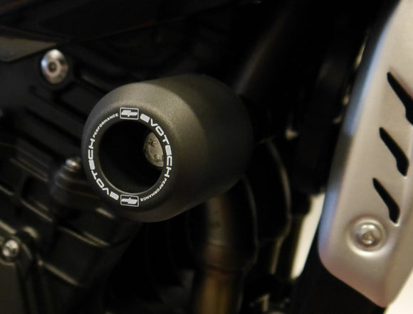 EVOTECH Triumph Speed Triple (2016+) Frame Crash Protection Sliders – Accessories in the 2WheelsHero Motorcycle Aftermarket Accessories and Parts Online Shop