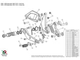 KT02 - BONAMICI RACING KTM 1290 Super Duke R (14/16) Adjustable Rearset