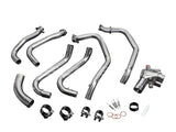 DELKEVIC Honda VFR800 Interceptor (98/01) Full Exhaust System with Stubby 18" Silencer – Accessories in the 2WheelsHero Motorcycle Aftermarket Accessories and Parts Online Shop