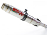 GPR Kawasaki Z750/R (07/14) Slip-on Exhaust "Deeptone Inox" (EU homologated)