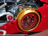 CA210 - CNC RACING Ducati Panigale V4 Oil Bath Clear Clutch Cover