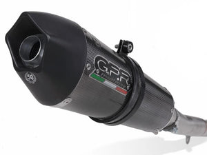 GPR Ducati Monster 1200 (14/16) Slip-on Exhaust "GPE Anniversary Poppy" (EU homologated)