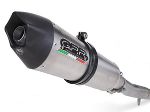 GPR Aprilia Dorsoduro 1200 (11/16) Dual Slip-on Exhaust "GP Evo 4 Titanium" (EU homologated)