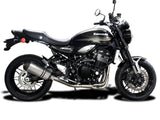 DELKEVIC Kawasaki Z900RS Full Exhaust System with 10" Titanium X-Oval Silencer
