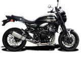 DELKEVIC Kawasaki Z900RS Full Exhaust System with 13.5" Titanium X-Oval Silencer
