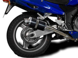 DELKEVIC Honda CBR1100XX Blackbird Full Exhaust System with DS70 9" Carbon Silencers