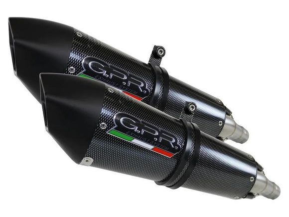 GPR Ducati Hypermotard 1100 Dual Slip-on Exhaust 