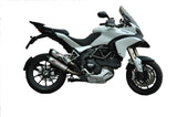 QD EXHAUST Ducati Multistrada 1200 (10/14) Titanium Semi-Full Dual Exhaust System "Magnum" (EU homologated)