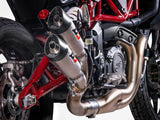 QD EXHAUST Indian FTR 1200 Exhaust Mid-Pipe (for Magnum silencers; racing)