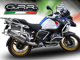 GPR BMW R1250GS Slip-on Exhaust "Sonic Titanium" (EU homologated) – Accessories in the 2WheelsHero Motorcycle Aftermarket Accessories and Parts Online Shop