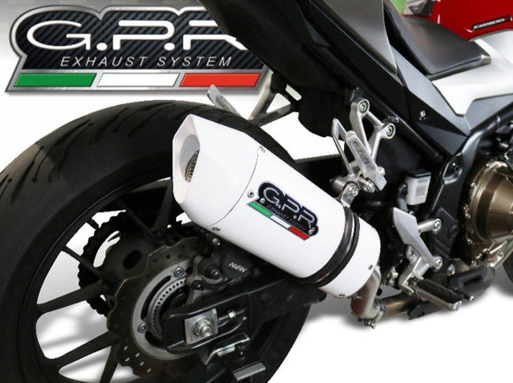 GPR Honda CB500F (17/18) Full Exhaust System 