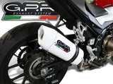 GPR Honda CB500F (17/18) Full Exhaust System "Albus Ceramic" – Accessories in the 2WheelsHero Motorcycle Aftermarket Accessories and Parts Online Shop