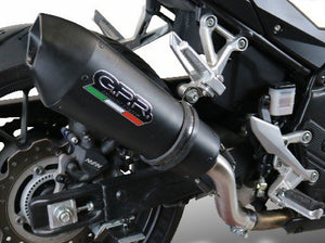GPR Honda CB500F (17/18) Full Exhaust System "GPE Anniversary Black Titanium"