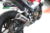 GPR Honda CB500F (17/18) Slip-on Exhaust "M3 Inox" (EU homologated)