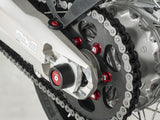DA384 - CNC RACING Ducati DesertX / Multistrada Gear Ring Nuts set (M10x1.0)