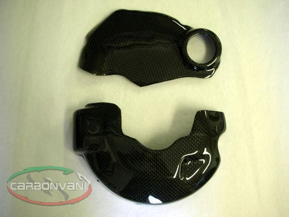 CARBONVANI Ducati Streetfighter 1098 / 848 Carbon Engine Clutch Guards Set (without hooks)