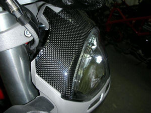 CARBONVANI Ducati Monster 696/796/1100 Carbon Headlight Cover