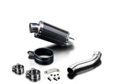 DELKEVIC Ducati Monster 821 / 1200 Slip-on Exhaust DS70 9" Carbon