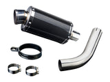 DELKEVIC Honda VFR800X / VFR800F Full Exhaust System with DS70 9" Carbon Silencer