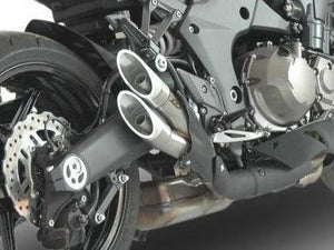 QD EXHAUST Kawasaki Ninja 1000/Z1000 Dual Exhaust System "Power Gun" (EU homologated)
